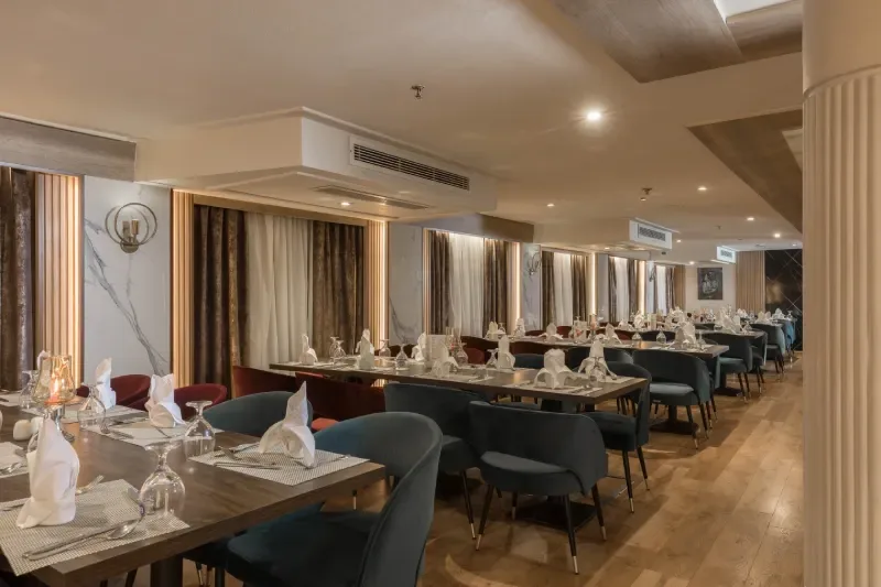 Royal Beau Rivage Cruise dining area serving international cuisine
